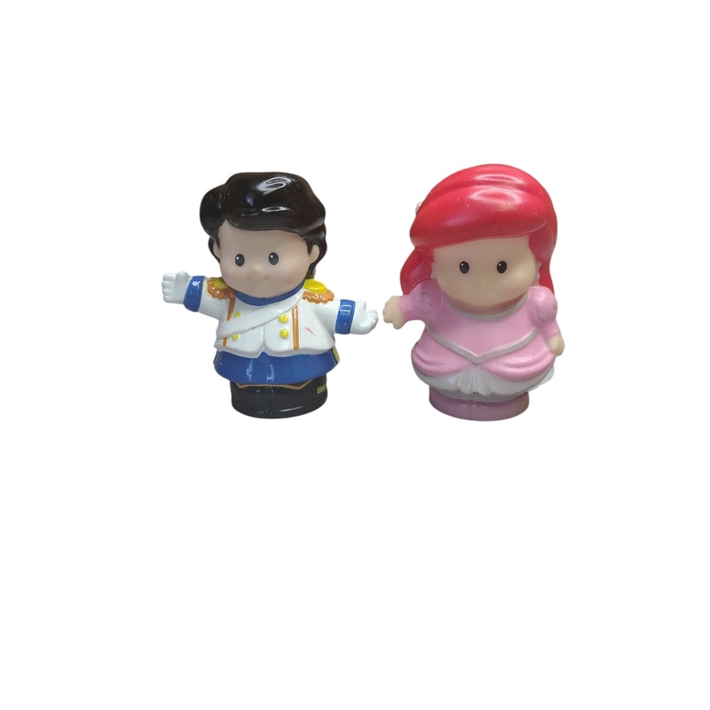 Fisher Price Little People Princess Ariel and Prince Eric Characters